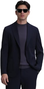 Lufian Erkek Asel Spor Slim Fit Blazer Ceket 111140167 Lacivert