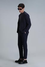 Lufian Erkek Asel Spor Slim Fit Blazer Ceket 111140167 Lacivert