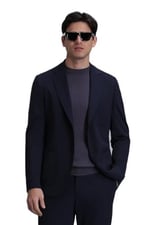 Lufian Erkek Asel Spor Slim Fit Blazer Ceket 111140167 Lacivert