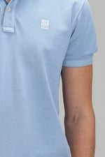 Lufian Erkek Vernon Spor Polo Yaka T-Shirt 111040121 Mavi
