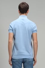 Lufian Erkek Vernon Spor Polo Yaka T-Shirt 111040121 Mavi