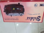 Lüks Büyük Döner Tepsili Yuvarlak Fırın Termostatlı Elektrikli Börek Fırını 1400W Isıya Dayanıklı Cam Kapaklı pizza fırını börek fırını