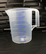 Lüks Plastik Ölçü Kabı 3 Litre