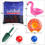 LuluBall Açık Hava Plaj Atma Oyun Seti, Plaj Oyunları, Aile Yetişkin Çocuklar Arkadaşlar için Olmazsa Olmaz
