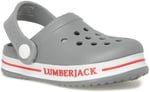 LUMBERJACK DEVON 3FX GRİ COMFORT CASUAL TERLİK SANDALET GRİ 25