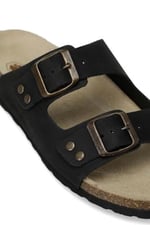 Lumberjack JOLIE NU 4FX 101687098 Anatomik Taban Kadın Terlik Siyah 36-40