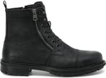 LUMBERJACK RAMONES 1PR HAKİKİ DERİ FERMUARLI CASUAL GÜNLÜK ERKEK BOT SİYAH 42