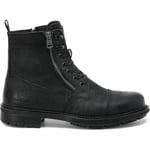 LUMBERJACK RAMONES 1PR HAKİKİ DERİ FERMUARLI CASUAL GÜNLÜK ERKEK BOT SİYAH 42