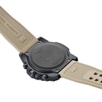 Luminox Erkek Kronograf İsviçre Kuvars Mekanizması Saat Kauçuk Bileklik XS.3590.NSF.Set, Siyah, Kayış