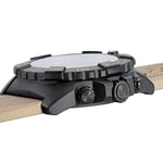 Luminox Erkek Kronograf İsviçre Kuvars Mekanizması Saat Kauçuk Bileklik XS.3590.NSF.Set, Siyah, Kayış