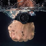 Luminox Leatherback SEA Turtle Blackout XS.0301.BO.L Erkek Saati Küçük 39 mm - Askeri Saat Siyah Tarih Göstergeli 100 m Su Geçirmez, Schwarz, Bant