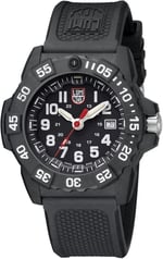 Luminox Navy Seal XS.3501.F Erkek Saati 45 mm - Siyah Tarih Fonksiyonunda Dalış Saati 200m Suya Dayanıklı, Siyah, Spor
