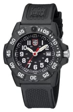 Luminox Navy Seal XS.3501.F Erkek Saati 45 mm - Siyah Tarih Fonksiyonunda Dalış Saati 200m Suya Dayanıklı, Siyah, Spor
