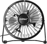 Lunatic Everest EFN-482 Masa Üstü USB Fan Soğutucu Vantilatör Klima USB Girişli Metal Serinletici Fan Mini Vantilatör Fan Klima Aşağı Yukarı Ayarlabilir Sessiz Çalışma