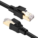Lunatic Tkz 1752 Cat8 10 Metre 40Gbps S/Ftp 2000MHz Yüksek Hızlı 26 AWG kablo, S/Ftp Esnek Korumalı Bükümlü Çift 25/40 Gb/sn  - Seçenekler: 0.5 METRE CAT8 1352, 1 METRE CAT8 1452, 3 METRE CAT8 1552...