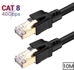 Lunatic Tkz 1752 Cat8 10 Metre 40Gbps S/Ftp 2000MHz Yüksek Hızlı 26 AWG kablo, S/Ftp Esnek Korumalı Bükümlü Çift 25/40 Gb/sn  - Seçenekler: 0.5 METRE CAT8 1352, 1 METRE CAT8 1452, 3 METRE CAT8 1552...