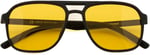 LUNOX (726) Fotokromik 3in1 Sports Seri (Güneş-Mavi Işık Koruma-Antifar) Gözlük Mat Siyah