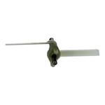 LUTH Premium Profi Parts Sürgülü oyma kanadı, Bosch MUM4 MUZ4 mutfak robotu ile uyumlu, kanat aks tahriki 00091027 091027 91027 MUZ4DS2 MUZ4DS3 MUZ8DS1 MUZ8MP1 Privileg Turmix