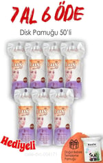 Lux 50'li Disk Makyaj Pamuğu 7 AL 6 ÖDE ve ROSIE