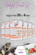 Lux Göğüs Pedi 20' li x 6 Adet ve Hediyeli