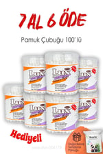 Lux Pamuk Çubuğu 100' lü 7 AL 6 ÖDE ve ROSIE