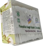 Lux Pamuklu Kağıt Kulak Çubuğu, 3 Paket, Toplam 600 Adet