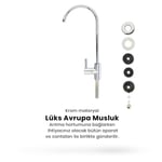 Lüx Su Arıtma Cihazı Musluğu - Aç - Kapa (İthal kalite)