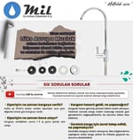 Lüx Su Arıtma Cihazı Musluğu - Aç - Kapa (İthal kalite)