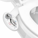 Luxe Bidet Neo 320 (Elite Series) – kendi kendini temizleyen Dual başlık –, sıcak ve soğuk su ile elektrik mekanik Bide WC-sabitleme W/güçlü musluk valfler ve metal hortumlar, Neo 320 white
