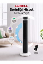 Luxell LXF-260 W Beyaz Kule Vantilatör