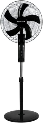 Luxell LXF-518 S 5 Pervaneli Ayaklı Vantilatör (Siyah)