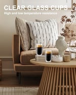 LUXU 16oz Çift Duvarlı Cam Kahve Kupaları, 2'li Premium Kahve Fincanları, Çift Duvar Yalıtımlı Cam Kahve Fincanları, Şeffaf Borosilikat Cam Kupalar, Cappuccino, Espresso, Sıcak İçecek ve İçecek için