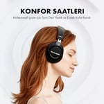 M-AUDIO HDH40 - Kulak Üstü Stüdyo Kulaklıkları, Stüdyo izleme, Podcasting ve Kayıt için Kapalı Arka Tasarım, Esnek Kafa Bandı ve 2.7m Kablo Ile