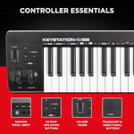 M-AUDIO Keystation 49 MK3 - 49 Tuşlu USB MIDI Klavye Controller, Atanabilir Kontroller ve Yazılım Üretim Paketi dahil Mac ve PC içi - Seçenekler: 49-Tuş Keystation, 61-Tuş Keystation, 88-Tuş Hammer...