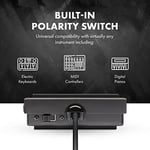 M-AUDIO SP-1 - Evrensel Sustain Pedalı, MIDI Klavyeler, Dijital Piyanolar, Elektrikli Piyanolar ve Daha Fazlası için