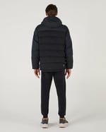M Outerwear Padded Jacket Erkek Siyah Mont
