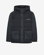 M Outerwear Padded Jacket Erkek Siyah Mont