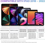 m.tk moveteck Apple iPad Air 5. Nesil ile Uyumlu Eğime Duyarlı, Avuç İçi Red Özellikli, Palm Rejection Yazım Çizim Kalemi, Beyaz