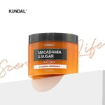 Macadamia Özlü Vücut Peelingi Kundal Macadamia & Sugar Body Scrub 550g (Cherry Blossom)