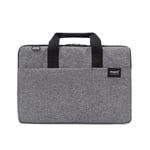 MACK Cityfit MCC-702 Laptop Çantası, Erkekler ve Kadınlar için Profesyonel Bilgisayar Çantası, 13,3 inç - 14.1 inç Notebook Çantası, Evrak Çantası, Gri
