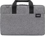 MACK Cityfit MCC-702 Laptop Çantası, Erkekler ve Kadınlar için Profesyonel Bilgisayar Çantası, 13,3 inç - 14.1 inç Notebook Çantası, Evrak Çantası, Gri