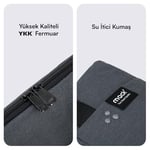 MACK Cityfit MCC-703 Laptop Çantası, Erkekler ve Kadınlar için Profesyonel Bilgisayar Çantası, 15.6 inç Notebook Çantası, Evrak Çantası, Siyah