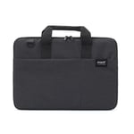 MACK Cityfit MCC-703 Laptop Çantası, Erkekler ve Kadınlar için Profesyonel Bilgisayar Çantası, 15.6 inç Notebook Çantası, Evrak Çantası, Siyah