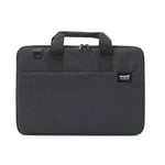 MACK Cityfit MCC-703 Laptop Çantası, Erkekler ve Kadınlar için Profesyonel Bilgisayar Çantası, 15.6 inç Notebook Çantası, Evrak Çantası, Siyah