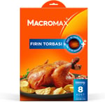 Macromax 25x38 cm Fırın Poşeti 8li