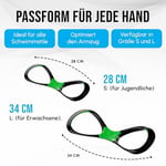 Mad Wave M0770 01 3 09 W Trainer – Siyah/Yeşil, One Size
