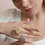 Madam Matmazel Büyük Boy Yaşam Çiçeği Gümüş Kadın Kolye | 925 Ayar Gerçek Gümüş| Hediye, Anne, Kız Arkadaş, 25 mm