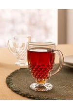 Madame Coco Lasalle 4'lü Çay Fincanı, Şeffaf