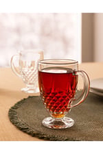 Madame Coco Lasalle 4'lü Çay Fincanı, Şeffaf