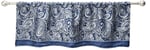 Madison Park Aubrey suni ipekten perde, şal desenli, jakar, çubuk cepli, görüş korumalı, oturma odası, mutfak, yatak odası ve yu - Seçenekler: 45.7G x 127U cm (1 Panel), 50 in x 95 in, 84
